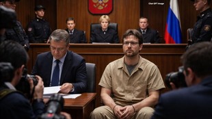 Russian Court, American Citizen, Kalashnikov assault ​rifle