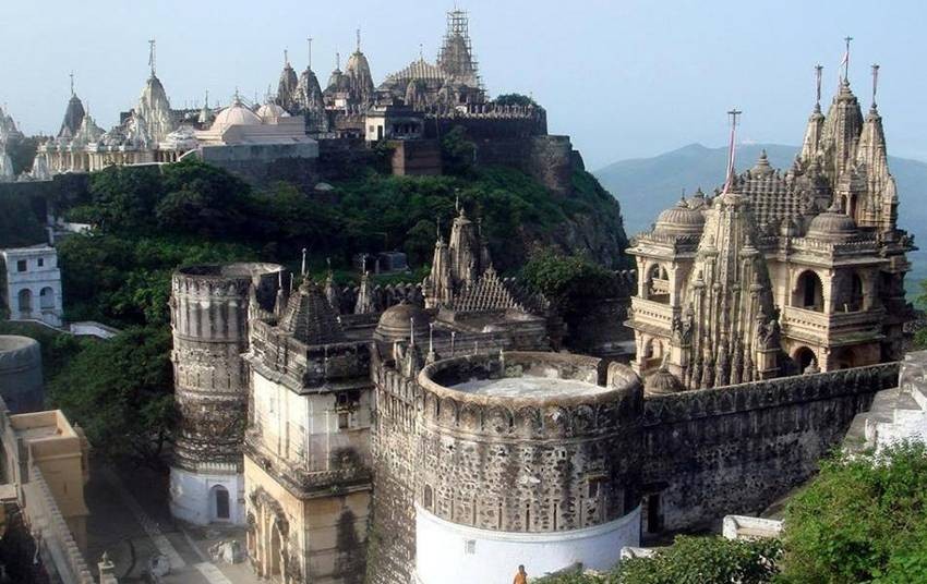 Shatrunjaya Hill history