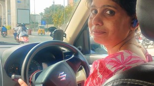 Hyderabad Single mother of three drive cab to make ends meet her story moves internet.