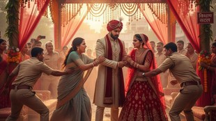 UP Second wife stops husband from getting married third time in Sitapur nabs him in mandap