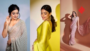 Summer Saree Fashion, Rashmika Mandanna saree looks