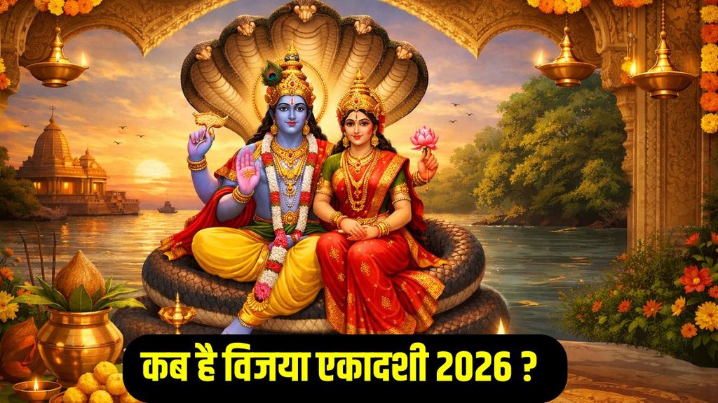 Vijaya Ekadashi 2026 Date- शत्रुओं पर विजय और बाधाओं से मुक्ति दिलाता है विजया एकादशी का व्रत, जानें 13 फरवरी का शुभ मुहूर्त और महत्व