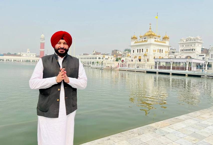 Ravneet Bittu and Rahul Gandhi