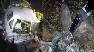 chatra air ambulance crash, Jharkhand air ambulance crash,