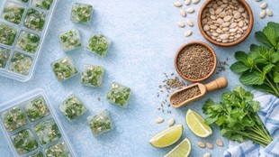 Home remedy for Vitamin B12 deficiency, Watermelon seeds protein and calcium benefits, Mint and Coriander ice cubes for health, B12 की कमी दूर करने के घरेलू उपाय