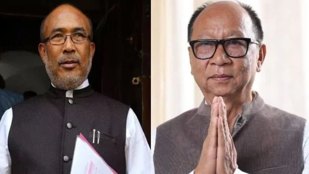 biren singh | Yumnam Khemchand Singh | manipur |
