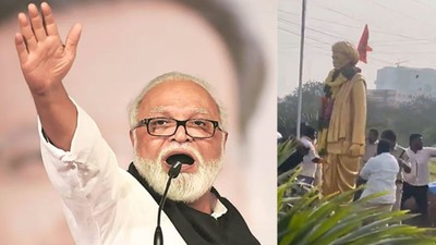 तेलंगाना में ज्योतिबा फुले की तोड़ी गई प्रतिमा, छगन भुजबल ने अमित शाह को लिखा पत्र