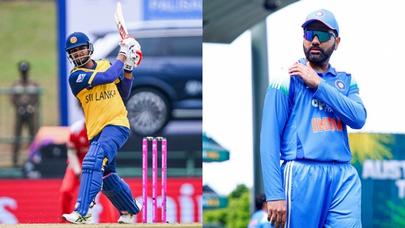 Dasun Shanaka, SL vs OMAN, T20 World Cup 2026, T20 World Cup, Rohit Sharma, T20 World Cup Fastest Fifty, Dasun Shanaka 19 Balls Fifty, Fastest Fifty T20 World Cup Captains, Rohit Sharma News, Dasun Shanaka Fastest Fifty by Captain, t20 world cup record