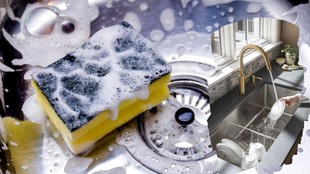 kitchen sink cleaning, kitchen sink cleaning tips, sink ki safai, sink ki safai kaise karen