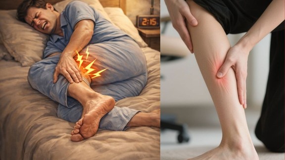 legs, leg cramps, leg cramps causes, frequent leg cramps, leg cramps warning signs, leg cramps and heart health, leg cramps circulation problems, peripheral artery disease symptoms, PAD leg pain, night leg cramps, leg cramps while walking, charley horse causes