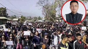 Manipur ethnic conflict, Manipur violence, Churachandpur protest rally,