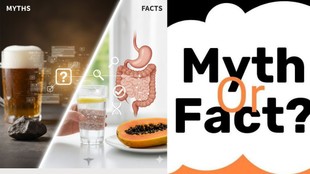 Beer for kidney stones myth or fact, Papaya for constipation benefits and risks, किडनी स्टोन में बीयर के नुकसान, कब्ज में पपीता खाने का सही समय, Health myths and facts in Hindi