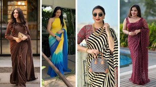 Saree me patle kaise dikhe | Saree Shapewear | how to look slim in saree