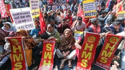 श्रमिक संगठनों की राष्ट्रव्यापी हड़ताल का सामान्य जनजीवन पर नहीं पड़ा कोई बड़ा असर