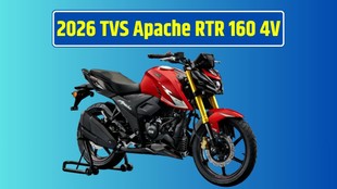 TVS Apache RTR 160 4V 2026, Apache RTR 160 4V price, TVS bike new model, Apache 160 4V features, mileage, specs