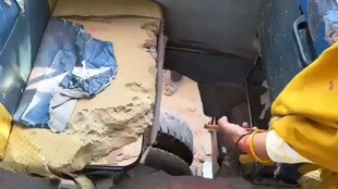Uttar Pradesh Girl falls through floor of a moving school bus dies after being hit by wheels