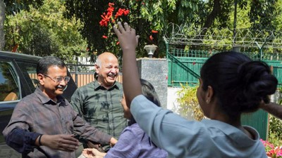 अदालत से क्लीन चिट मिलने के बाद केजरीवाल ने की पहली रैली