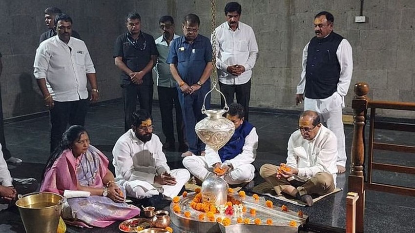 Ashok Kharat Arrested in Rape Case Photo with Eknath Shinde and Rupali chakankar Raises Political Temperatures
