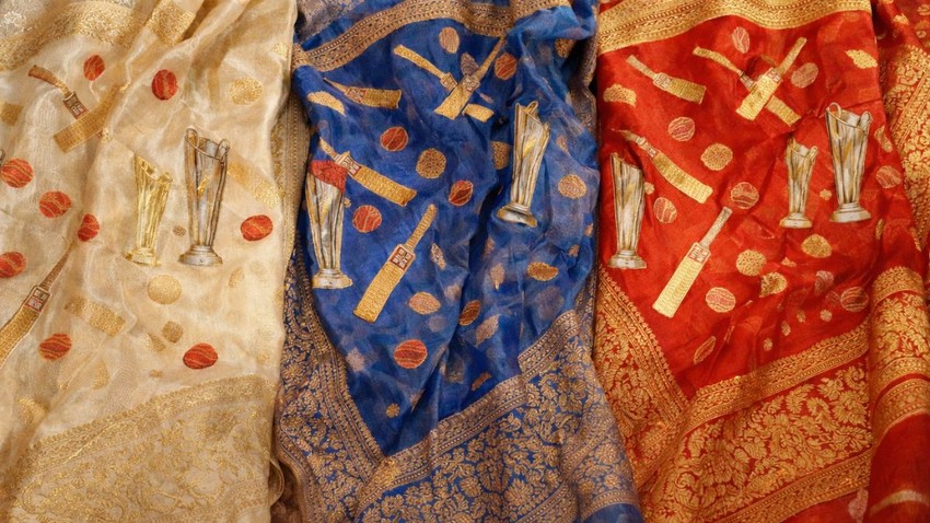 T20 World Cup Indian team will receive customized Banarasi saris with designs of bats balls and trophy
