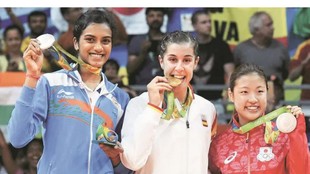 Carolina Marin, PV Sindhu, Rio 2016 Olympics