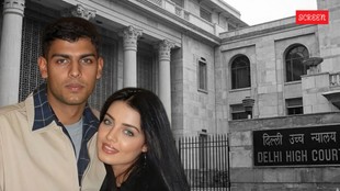 Celina Jaitly with brother Vikrant Jaitly (Photo source Nano Banana)