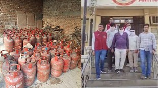 Delhi police busts Illegal LPG Racket 183 Filled Cylinders Recovered 4 Accused Arrested