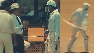 Dennis Lillee aluminum bat, wooden bat vs aluminum bat, Dennis Lillee bat