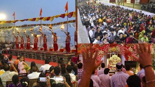 Devotees Gather in Large Numbers to Celebrate First Day of Navratri 2026