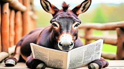 अमर किरदार: हिंदी, उर्दू और अंग्रेजी बोलने वाले एक गधे की आत्मकथा