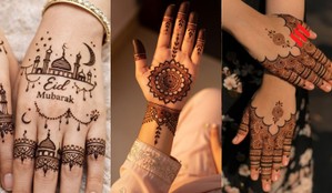 Eid mehndi designs, easy mehndi designs for Eid, Eid quick mehndi designs