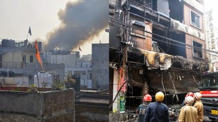 Fire Breaks Out in Palam Residential Building