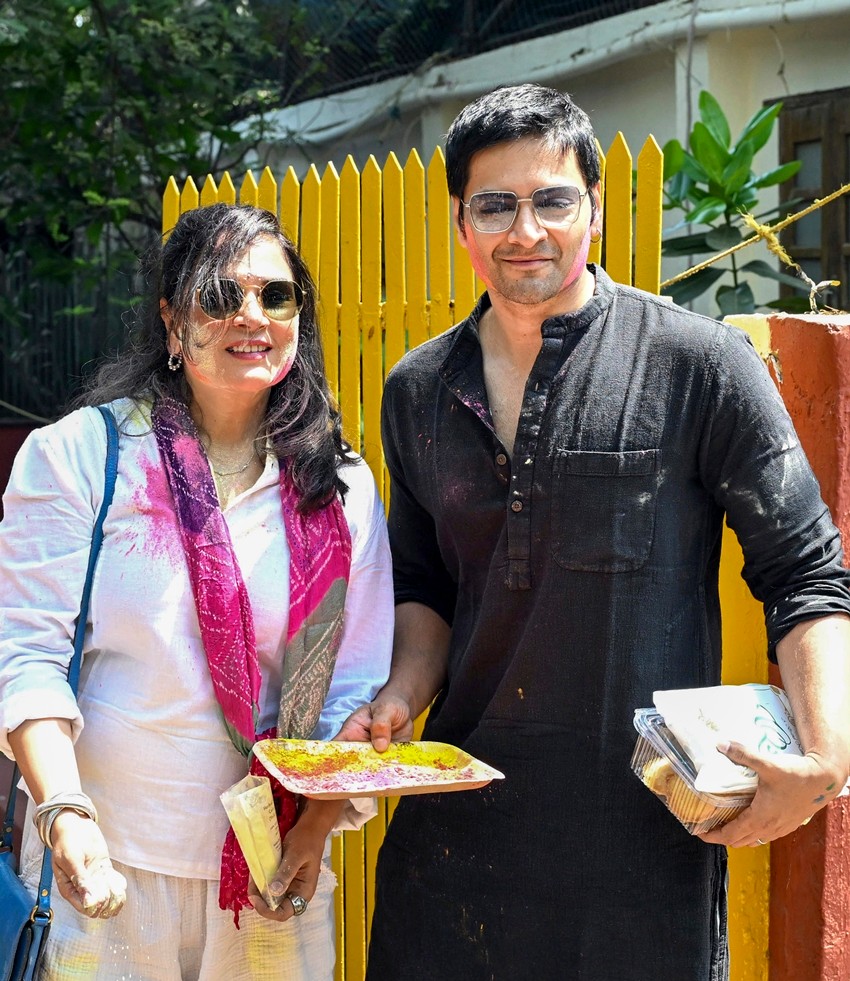 Holi in Mumbai celebs