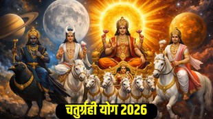 Chaturgrahi Yoga March 2026, Pisces planetary conjunction, Guru Surya Chandra Shukra Yuti