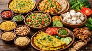 High protein vegetarian foods, Protein richer than eggs