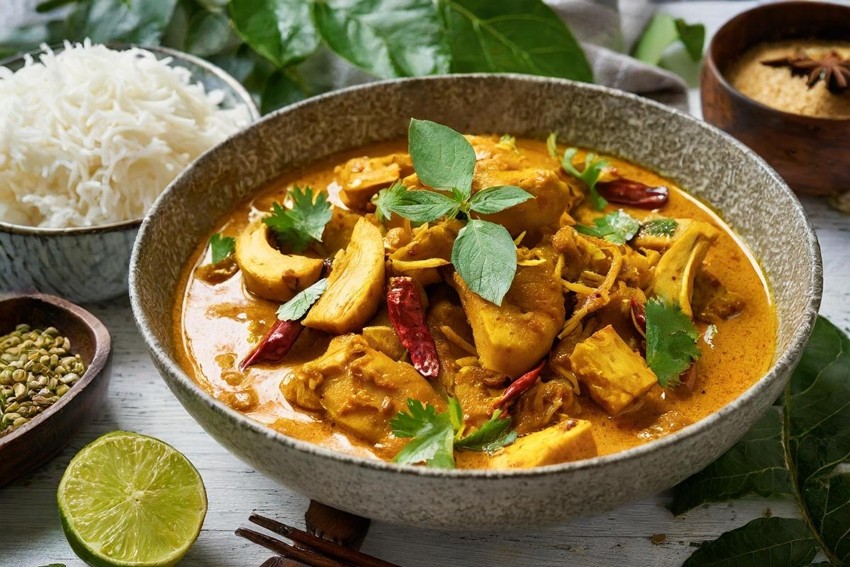 Holi celebration dishes