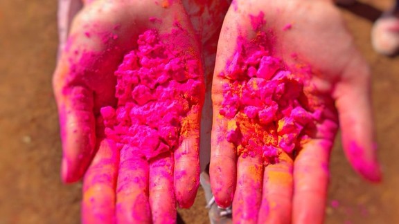 Homemade Holi Colours , DIY Homemade Holi Colours, natural gulal