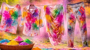 How to remove holi stains from clothes, Remove stubborn holi color from fabric