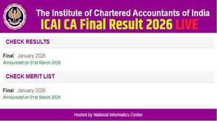 ICAI CA Final Result, icai.org, CA Final result 2026, CA Final Exam Result,
