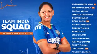 IND-W vs SA-W, Indian Women Team Squad 2026, BCCI Women Team Selection