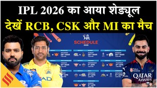 IPL 2026 Full Schedule Announced RCB vs SRH Opening Match KKR CSK Delhi Mumbai