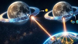 Japanese luna ring could solve earths power crisis to produce 13000 terawatts of clean energy