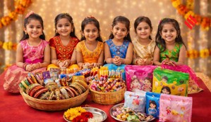 Kanya Pujan gifts, Kanya Pujan gift ideas, gifts for girls