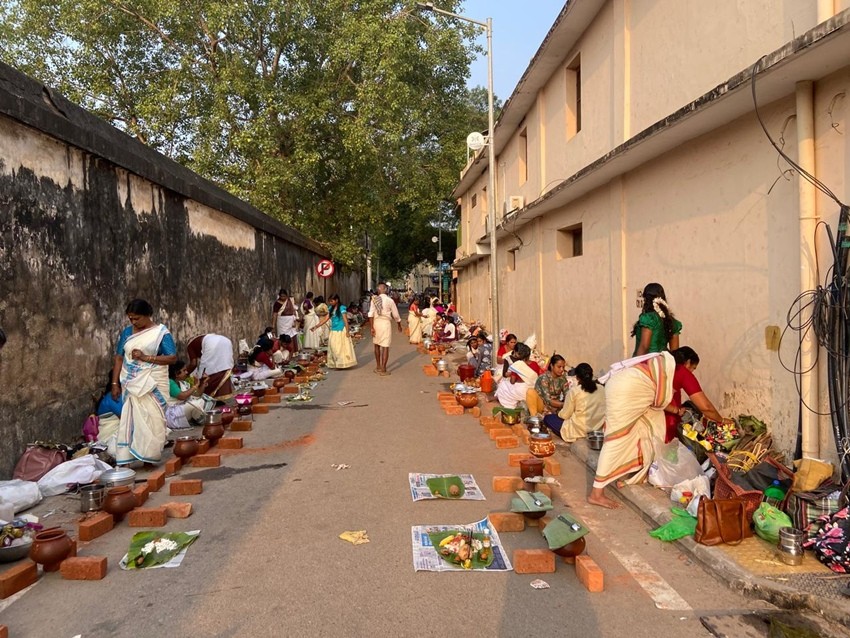 Kerala temple festival