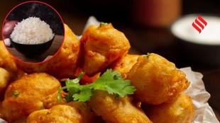Leftover rice pakoda recipe, Quick evening snacks from rice