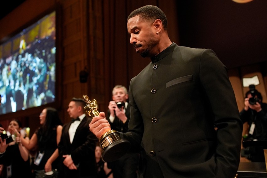 Michael B. Jordan, winner of the award for best actor