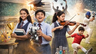 dunia mere aage, jansatta editorial, modern education