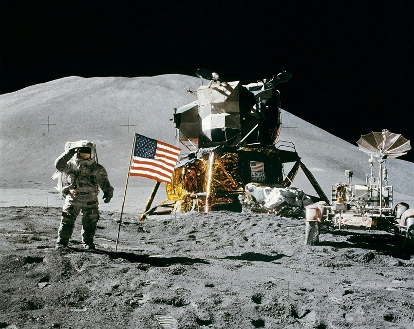 Moon landing history