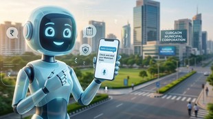 Municipal Corporation of Gurugram | AI chatbot calling |