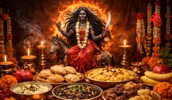 नवरात्रि के सातवें दिन मां कालरात्रि को भोग में चढ़ाएं गुड़ का मालपुआ, देखें कम समय में बनाने की विधि