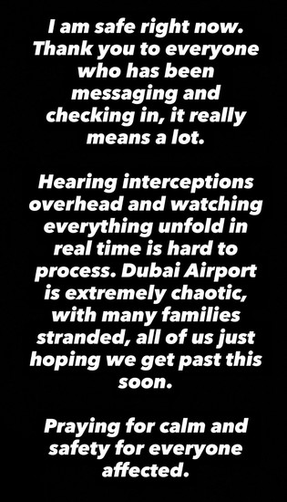 PV Sindhu Dubai, Dubai Airport Blast, PV Sindhu X Post, Iran War News